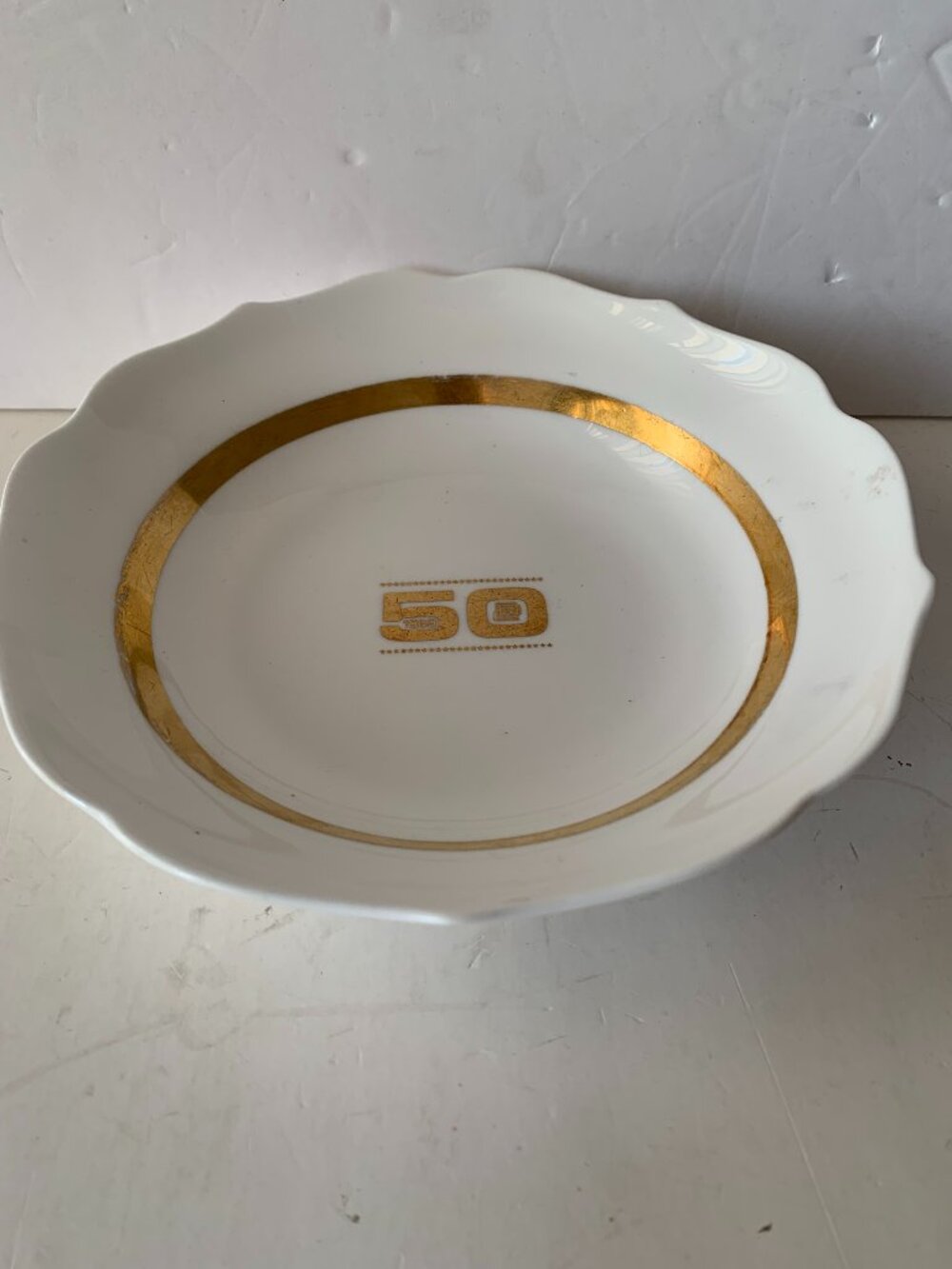 Tiffany & Co 1969 NY Daily News 50th Anniversary Commemorative Dish